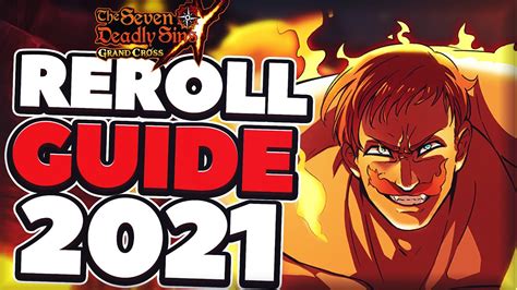 *BEST TIME TO START* 2021 GRAND CROSS REROLL GUIDE! | Seven Deadly Sins: Grand Cross - YouTube