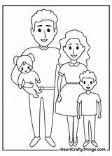 Family Coloring Pages A Fun And Creative Activity For All Ages sketch template