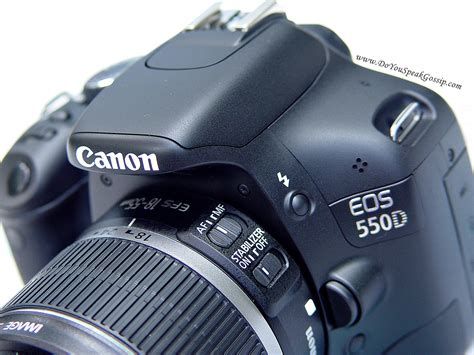 My new Canon EOS 550D - Do You Speak Gossip?