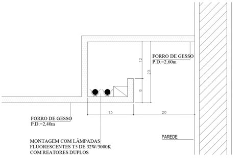 Cove Light Detail Drawing in DWG File