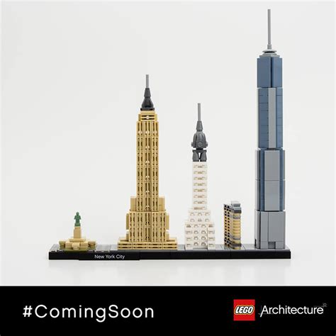 LEGO Architecture's New 'Skyline' Series Lets You Recreate New York City, Venice, and Berlin