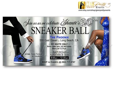 Sneaker Ball Flyer Template Free