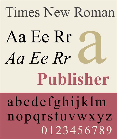 Tải về Times New Roman Font - Bộ Font chữ chuẩn thường sử dụng