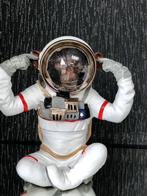 unique item monkey in space suit- 1236g - Monkey - monkey in space suit and helmet - Catawiki