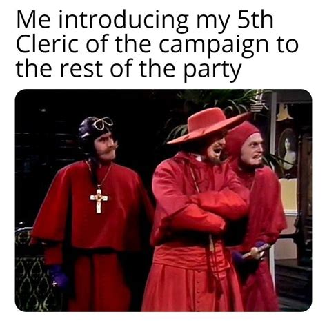 Monty Python Spanish Inquisition Meme