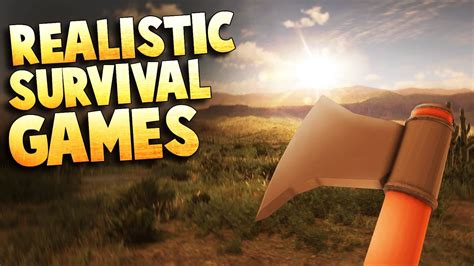 Top 10 Realistic Roblox Survival games - YouTube