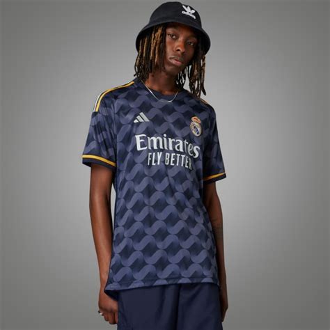 adidas Real Madrid 23/24 Away Jersey - Blue | Free Delivery | adidas UK