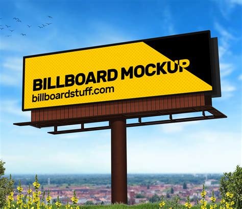 FREE Billboard Mockup Template