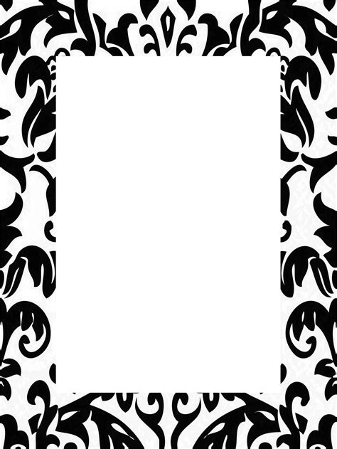 Damask Borders - ClipArt Best