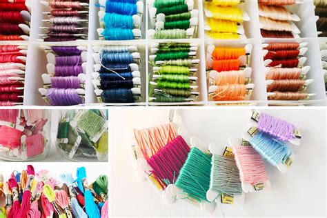 How to organize embroidery floss — EasyToMake designs