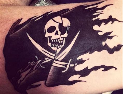 9 Amazing Pirate Tattoo Designs -DesignBump | Pirate tattoo, Pirate ...