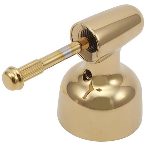 Delta Polished Brass Bathroom Sink Faucet Handle in the Bathroom Sink ...