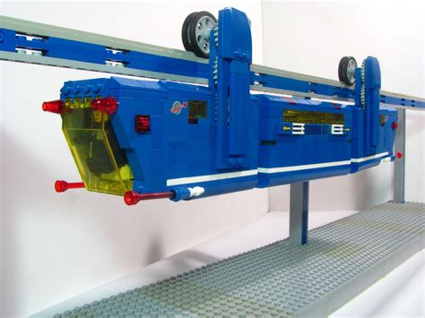 Legózz! — LEGO Space Suspended Monorail (by Shuppiluliumas)