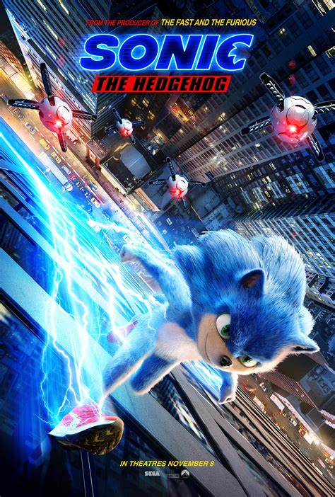 Sonic the Hedgehog (2020) Poster #2 - Trailer Addict