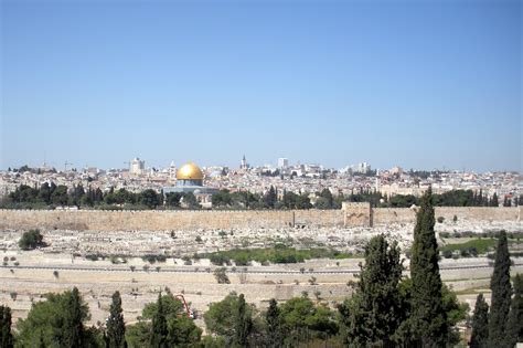 Walking the Mount of Olives in Jerusalem