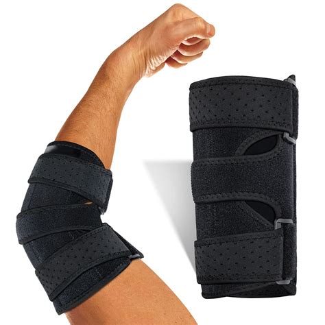 Elbow Brace for Pain Relief, Elbow Splint Immobilizer for Cubital ...