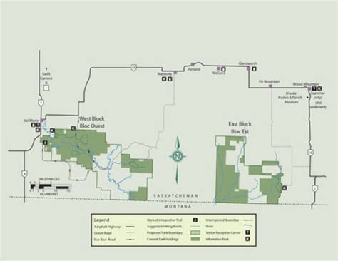 Grasslands National Park map by Parks Canada - Avenza Maps | Avenza Maps