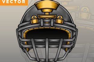 American Football Helmet Vector Graphic by WODEXZ · Creative Fabrica