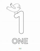 Number 1 Preschool Coloring Worksheets Pages sketch template