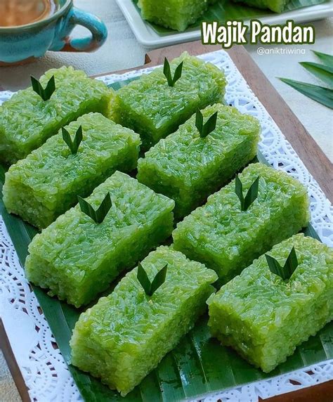 Resep Wajik Pandan Legit Dan Harum