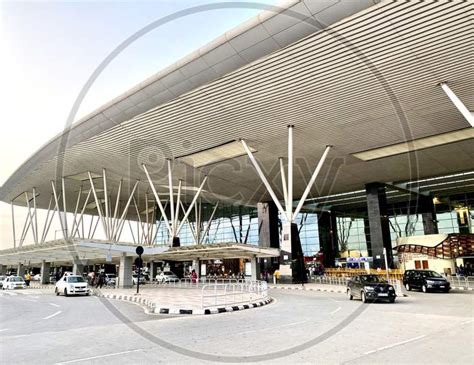 Image of Facade of Kempegowda International Airport Terminal 1-KZ190278 ...