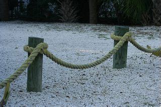 Rope fence, Coastal landscaping ideas, Coastal landscaping