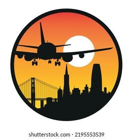 San Francisco Skyline Vector Illustration Stock Vector (Royalty Free) 2195553539 | Shutterstock