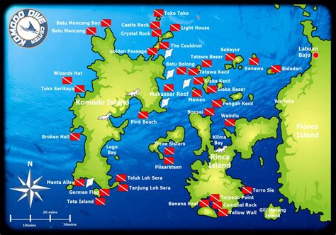 Dive Sites in Komodo | Komodo Dive Center