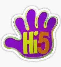 Hi 5 Emoji Stickers | Redbubble