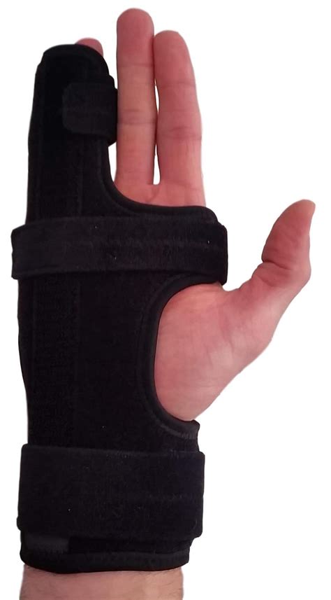 Metacarpal Finger Splint Hand Brace – Pinky Finger Splint For Boxer Fractures, Broken Ring ...