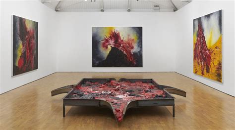 Anish Kapoor: Painting, Modern Art Oxford, review: a horror show of body fluids, giant testicles ...