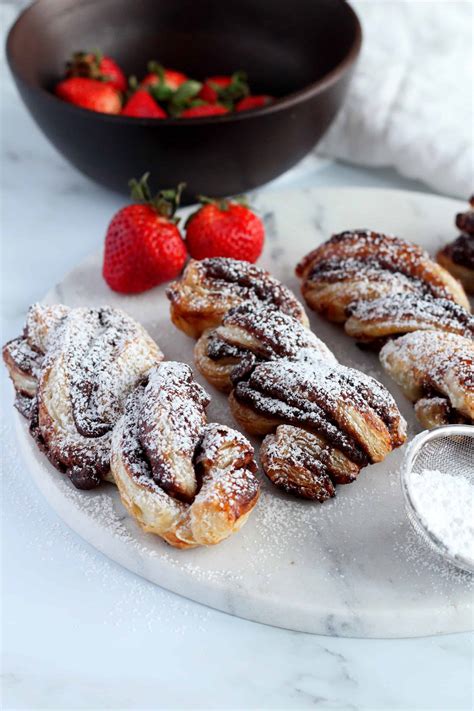 Nutella Puff Pastry Twists - Julia Recipes