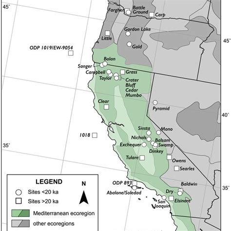 Map of Big Bear Valley lake basins with core locations shown. Core... | Download Scientific Diagram