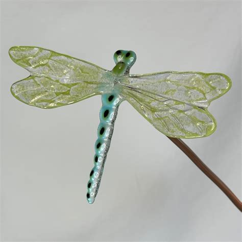 Glass Dragonfly Large - Etsy