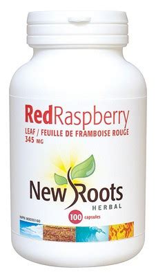 Red Raspberry Leaf 345 mg, 100 Capsules