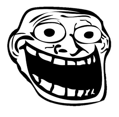 Troll Face (The Main Protagonist for The Trollge Series) Blank Template ...