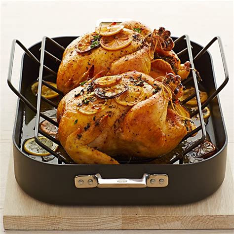 Calphalon Elite Nonstick Roasting Pan With Rack | Williams Sonoma