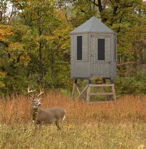 DIY Hunting Blind www.cottagekits.com | Deer hunting blinds, Deer blind ...