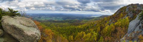 Phenomenal fall colors right now in Virginia. My picture doesn't do them justice. Old Rag ...