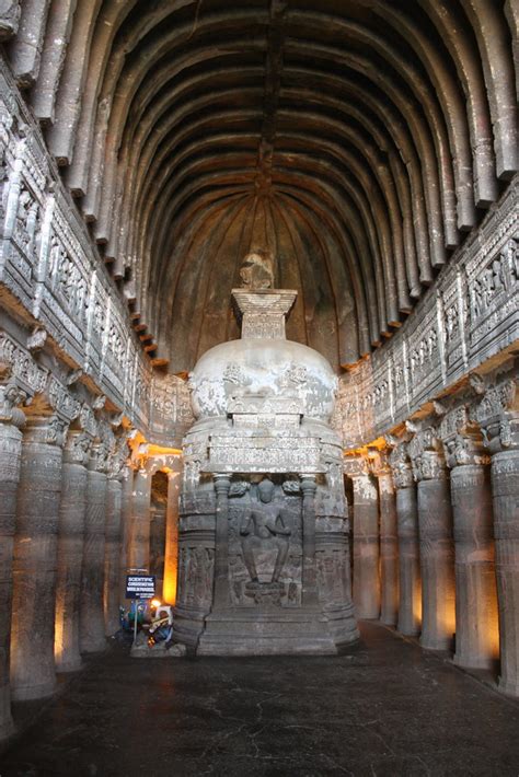 Ajanta, cave 26, chaitya-griha, Buddha | Ajanta, cave 26, ch… | Flickr