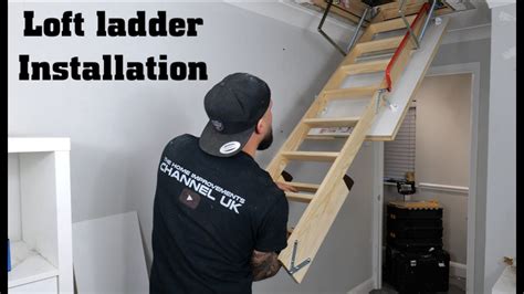 How To Install Wooden Loft Ladder & Extend Loft Hatch | Easy Step By ...