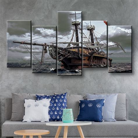 Ghost Ship - Amazing Canvas Prints