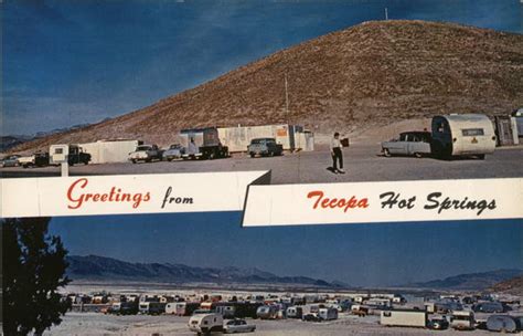 Tecopa Hot Springs California Postcard