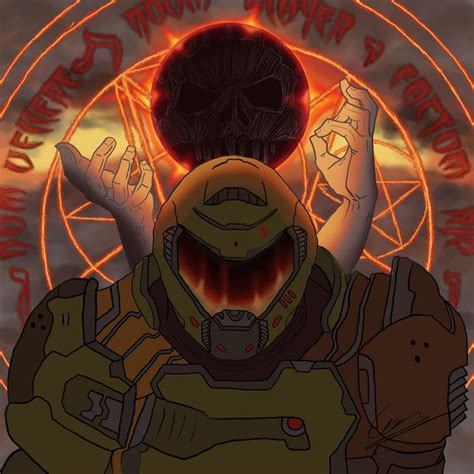 DOOM 2016 Fan art in 2021 | Doom 2016, Fan art, Comic art