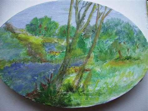 Greenery Painting by Jayasena Siriwardene