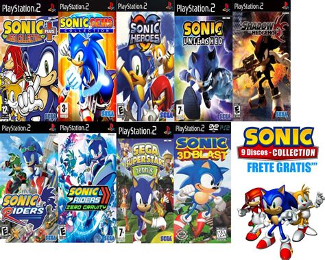 Sonic Ultimate Collections - Playstation 2 Frete Gratis. - R$ 100,00 em Mercado Livre