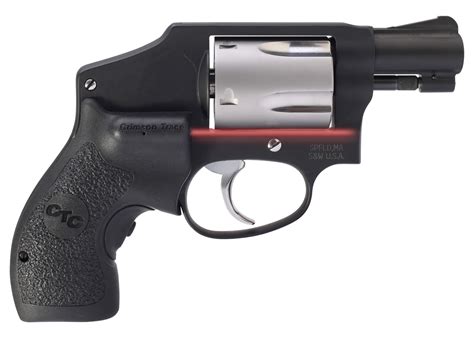 Smith & Wesson Model 442 Performance Center Revolver, 38 Special +P, with Crimson Trace LG-105 ...