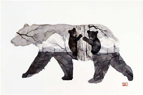 MAMA BEAR & CUBS - The Art of Dean Crouser