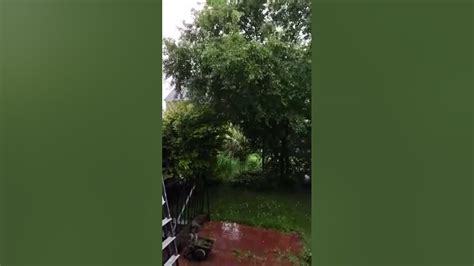 Das war in Mönchengladbach und ich habe es gefilmt. Teil 4 #nature #weather #rain - YouTube