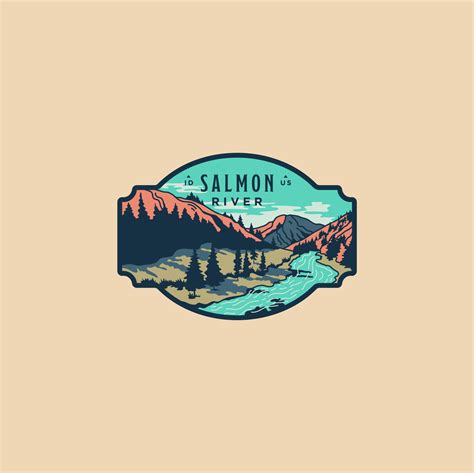 Salmon River by Chad Woody on Dribbble